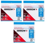 Arrow Fastener 506M1 1000 T50 Monel Rustproof 3/8" Staples For - 3PACKS. Fixed Price $107.83.