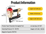 WS1315 Pneumatic Corrugated Fastener Tool 1/2" Crown. Fixed Price $215.00.