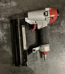 Central Pneumatic Brad Nailer Silver/red Heavy Duty Air Tool. Fixed Price $16.00.