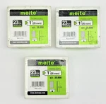 Lot Of 3, 23GP1L Meite Gauge, Micro Pins 1" Galvanized 10,000PCS Each Box. Fixed Price $55.42.