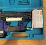 Central Pneumatic 40115 Air Nailer Stapler With Case. Fixed Price $47.99.