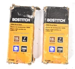 Lot Of Bostitch 2" 18 Gauge Brad Nails Genuine Oem Hardware 4000. Fixed Price $22.20.