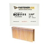 1-3/4" Leg X Medium Crown 16GA Galv 16S4 Staples 10,000CT BCS1111. Fixed Price $86.94.