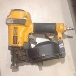 Stanley Bostitch Ridge Runner Pneumatic Coil Nailer Yellow Heavy Duty Tool. Fixed Price $61.00.