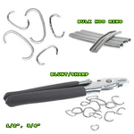 West Coast Paracord Hog Ring Clip 3/4", 1/2" Fence, Cages, Doll Repair. Fixed Price $23.99.