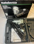 Metabo Hpt NT65MA4 15 Gauge Finish Nailer 1/2 Pneumatic Angled Gun +case. Fixed Price $118.99.