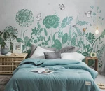 3D Green Garden 13580NA Wallpaper Mural Removable Self-adhesive Fay. Fixed Price $19.25.