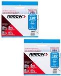 Arrow Fastener 506M1 1000 T50 Monel Rustproof 3/8" Staples For -2 Packs. Fixed Price $76.89.