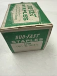 Duo-fast 5016-C 1/2" Series Wide Crown Staples (5,000CT). Fixed Price $14.99.