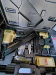 Air Nailer-master Pneumatic Nailers Set With Carrying Case And Accessories. Fixed Price $126.00.