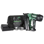 Metabo Hpt NT1865DMASM Green/black 15 Ga. 18V 34 Degree Cordless Nailer Kit. Fixed Price $307.91.