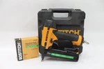 Bostitch Gauge 7/32" Pneumatic Narrow Crown Finish Stapler W/ Staples, SX1838. Fixed Price $49.99.