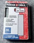 Porter Cable PFN16200-1 Ga 2" 51 Mm Straight Finish Nails Incomplete 750CT. Fixed Price $12.74.