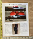 Iver Johnson's Marvel Guns 6 Pg. Photo & Magazine Article Set. Fixed Price $13.99.