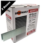 2 Boxes- Spotnails 4808PG 1/4" Crown 18 Gauge 1" Staples (10,000) Senco Type. Fixed Price $11.25.