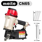 Meite CN65 Coil Siding Nailer 15 Degree 1-1/2" To 2-1/2" Pneumatic Gun. Fixed Price $172.99.