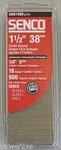 Senco 1/4" Crown 18G Staples 1-1/2" Leg A801509. Fixed Price $16.95.