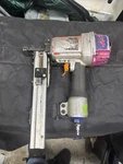Apach LU-1438 1-1/4" Pneumatic Wide Crown Stapler. Fixed Price $135.00.