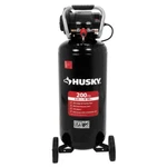 Husky Electric Air Compressor Gallon 200 Psi Oil Free Portable Vertical Tool. Fixed Price $332.15.