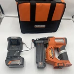 Ridgid 18V Brushless Gauge 2-1/8" Brad Nailer Kit RO9891K Great Condition. Fixed Price $179.99.