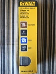 Dewalt DBN18100-2 Brad Nail 18-GA 1" (2500/PACK) New. Fixed Price $18.00.
