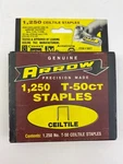 Arrow 50CT, T-50 Ceiltile Staples For Guns(see Decription) 1250/PK. Fixed Price $5.00.