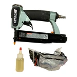 Hitachi NP35A 1-3/8" 23GA Micro Pinner Headless Pneumatic Air Nailer 0221. Fixed Price $63.00.