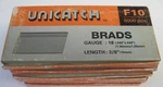 6 Pkgs + 2 Unicatch F10 18 Gauge 3/8" Length 5,000/PKG. Fixed Price $23.00.