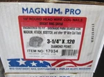 Magnum Pro 3-1/4" 0.12" 15 Degree Wire Large Coil Pallet Nails, Box Of 2500. Fixed Price $64.99.
