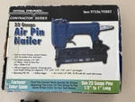 New Central Pneumatic Contractor Series 23 Gauge Air Pin Nailer. Fixed Price $19.99.