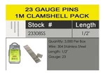 Spotnails 23308SS 1/2" Inch Gauge Stainless Steel Headless Pins (24,000). Fixed Price $105.33.