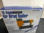 Central Pneumatic 18-GAUGE Air Brad Nailer Stapler 1/4" Crown Item 46309 Tested. Fixed Price $25.49.