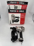 Porter Cable RN175C 15 Degree Pneumatic Coil Air Roofing Nailer Gun. Fixed Price $59.95.