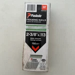 Paslode 657383 Framing Nails 2-3/8" X .113 30 Ring Shank 750 Qty Hot Dipped. Fixed Price $21.16.