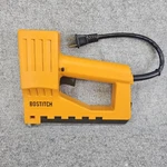 Vintage Bostitch Electric Stapling Tacker ET5-8 Yellow Staple Gun Tool Corded. Fixed Price $76.99.