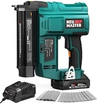 Neu Master Gun Battery Powered, 18 Gauge 2 In Cordless Brad Nailer/sta.... Fixed Price $170.47.