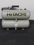 Hitachi 4 Gallon Portable Electric Twin Stack Air Compressor 135PSI Max. Fixed Price $166.00.