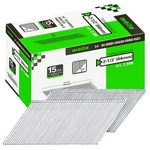 Meite 15 Gauge Angled Finish Nails 1-1/4" To 2-1/2" 34 Degree Galvanized. Fixed Price $139.99.