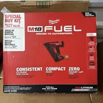 Milwaukee 2839-21CT M18 Fuel 15 Gauge Finish Nailer Kit *new Sealed*. Fixed Price $369.99.
