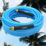 Husky 1/4 In X 50 Ft Poly Air Hose 300 Psi Lightweight Compressor. Fixed Price $28.55.