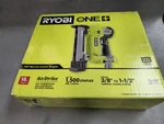 Ryobi One+ 18V P360 Narrow Crown Stapler (tool Only). Fixed Price $130.00.