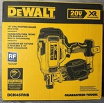 Dewalt DCN45RNB 20V Lithium-ion 15 Coil Roofing Nailer (tool Only). Fixed Price $320.00.