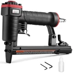 3PLUS HT5014SP Pneumatic 20 Gauge Stapler, Small, Black And Red. Fixed Price $46.06.
