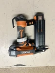 New Rigid 18 Gauge Narrow Crown Finish Stapler Pneumatic R150FSF3 Open Box. Fixed Price $34.50.