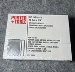 New 5000PK Porter Cable NS18075 18GA X 3/4 Galvanized Staples NS100A NS150A. Fixed Price $16.99.