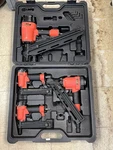 Iron Force By Campbell Hausfeld Pneumatic Framing Nailer 4 Piece Set.. Fixed Price $150.00.