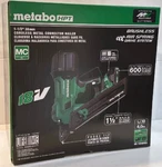 Metabo Hpt Cordless Metal Connector Nail Gun Kit NR1838DKA Brand New.. Fixed Price $388.75.
