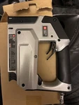 Porter-cable T5056 Pneumatic 18-GAUGE 3/8 In. Crown Stapler Used Good Condition. Fixed Price $50.00.