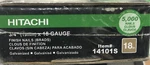 5000 Pack Hitachi 14101M 18 Gauge Galvanized Brad Nails 3/4 Long. Fixed Price $18.95.