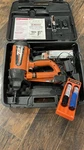 Ramset T3 Mag Gas Fastening Tool W/charger, 2 Fuel Cells, Batteries And Case. Fixed Price $130.00.